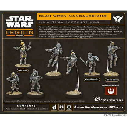 Star Wars: Legion - Clan Wren Mandalorians