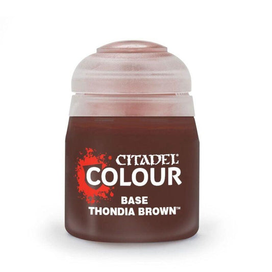 Citadel Base Farbe Thondia Brown Games Workshop