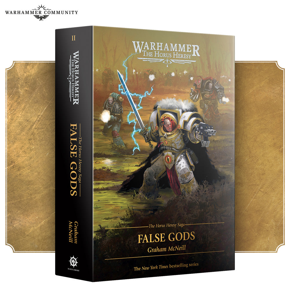 Warhammer The Horus Heresy: False Gods Hardback Novel english