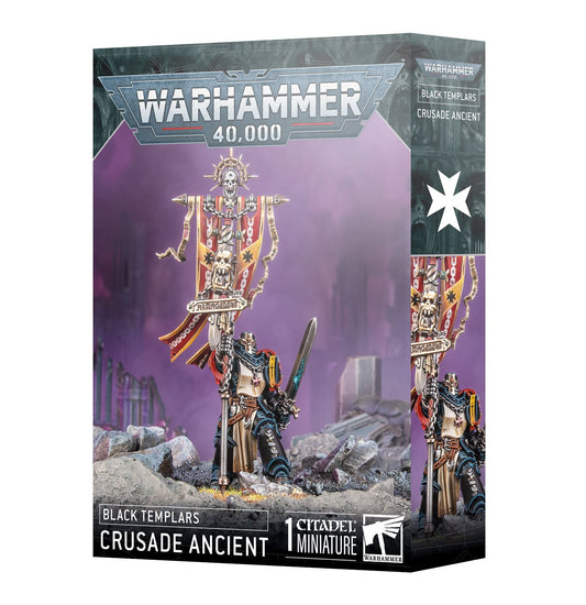 Kampagnen-Standartenträger Black Templars Warhammer 40000 Deutsch