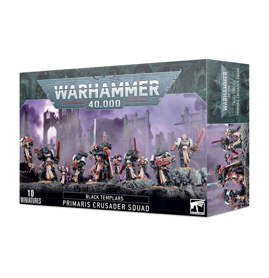 Miniatur des Black Templars Primaris-Kreuzfahrertrupps