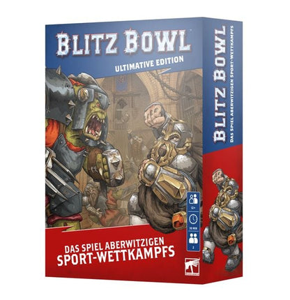 Blitz Bowl Ultimative Edition Warhammer Blood Bowl Box Zwerge Orks deutsch