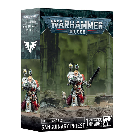 Sanguiniuspriester Blood Angels Warhammer 40000 Miniature Deutsch