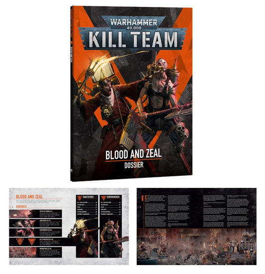 Kill Team Blood and Zeal Dossier Deutsch