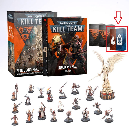 Mission Card Deck Kill Team Blood and Zeal Englisch