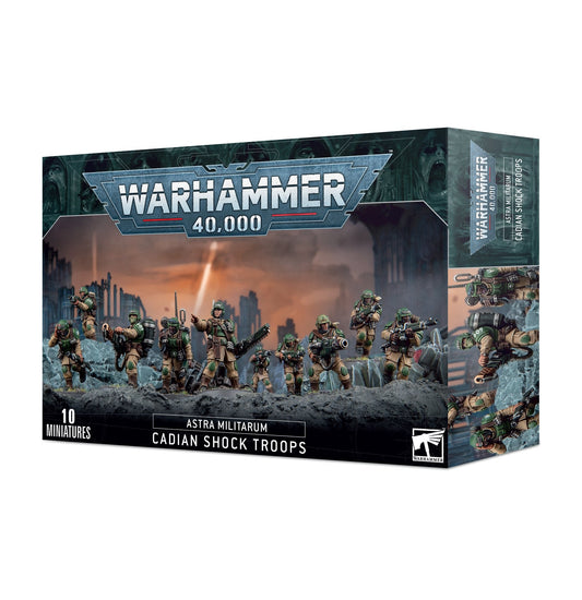 Astra Militarum Cadianische Stoßtruppen Warhammer 40000 Deutsch