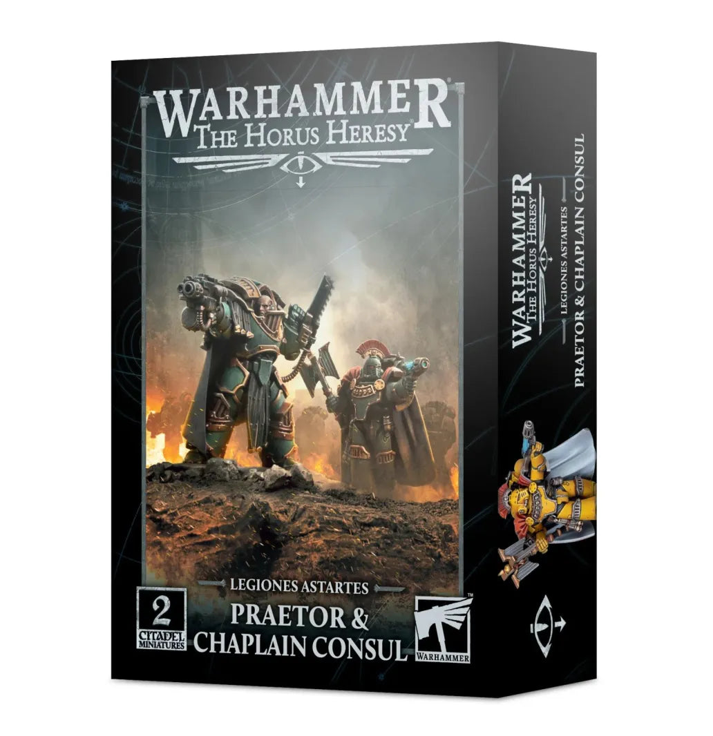 Legiones Astartes Cataphractii Praetor & Chaplain Consul | Horus Heresy