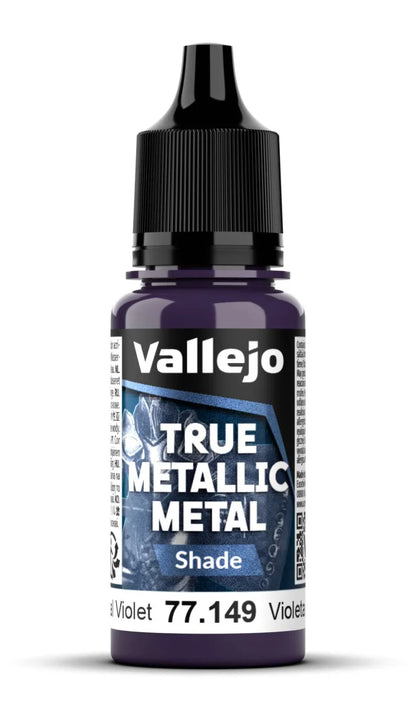 Vallejo True Metallic Metal Shade Celestial Violet - 18 ml