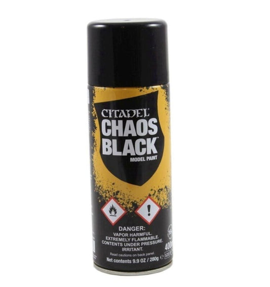 Chaos Black Grundierungsspray Warhammer 40000