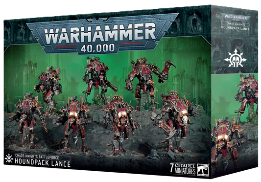 Chaos Knights Battleforce Houndpack Lance Warhammer 40k 2025 Neu OVP
