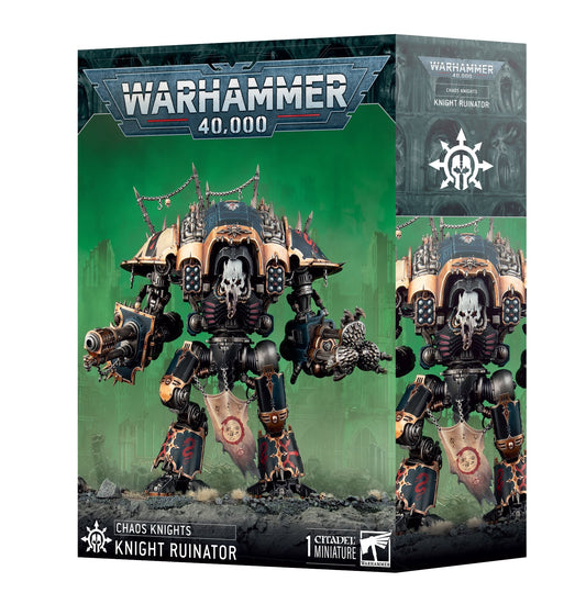 Chaos Knights Verheerungsritter Modell Warhammer 40000 Deutsch