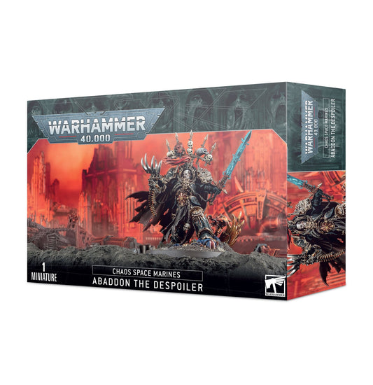 Abaddon der Verderber Modell Chaos Space Marines Deutsch Warhammer 40000