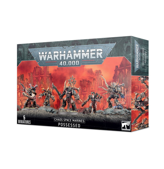Chaos Space Marines Besessene Miniaturen Warhammer 40000 Deutsch