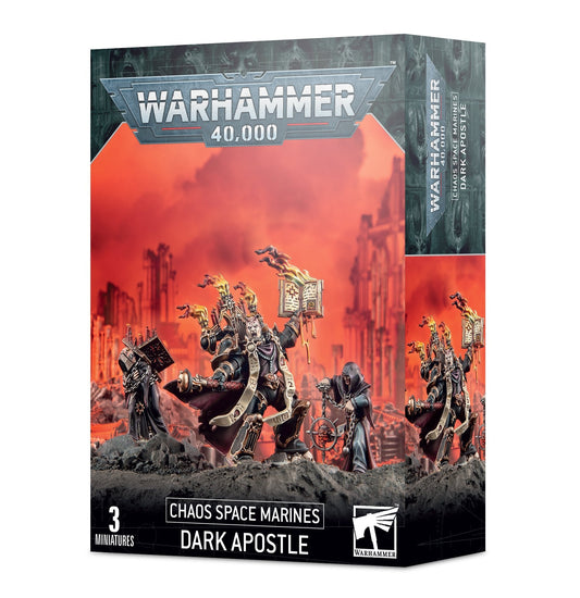 Chaos Space Marines Dark Apostle & Disciples Miniaturen Bausatz Deutsch