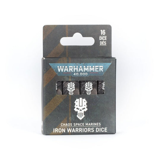 Warhammer 40k Iron Warriors Dice  Würfel Set Tabletop Neu