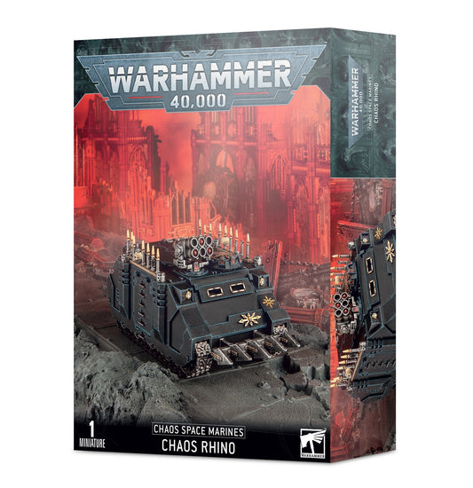 Chaos Rhino Bausatz Warhammer 40000 Deutsch