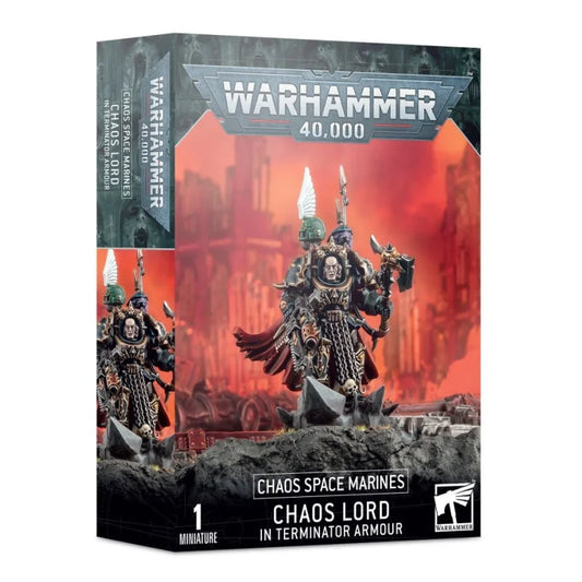 Warhammer 40k Chaos Space Marines Lord in Terminator Armour 99120102169