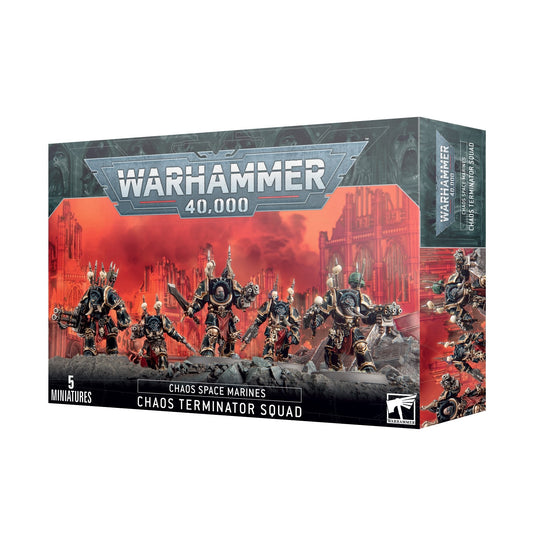 Chaos Space Marines World Eaters Terminatoren Miniaturen Bausatz Warhammer 40000 Deutsch