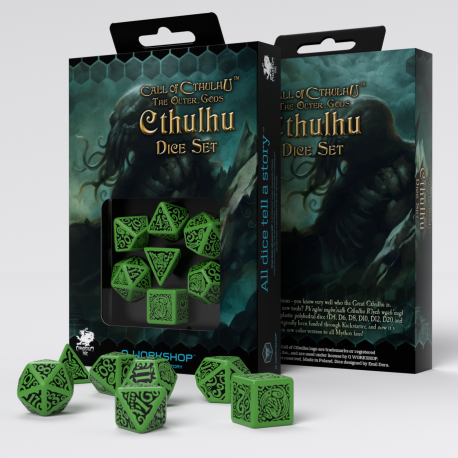 COC The Outer Gods Cthulhu Dice Set