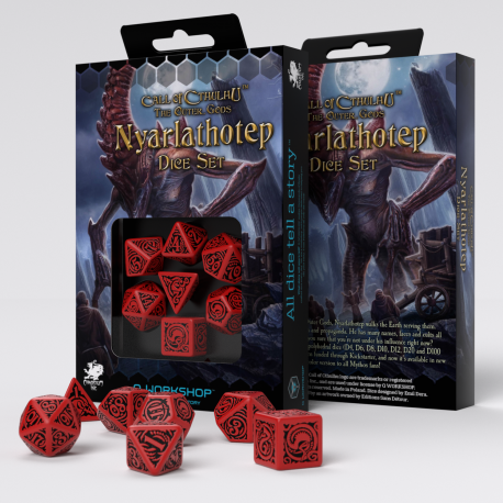 COC The Outer Gods Nyarlathotep Dice Set