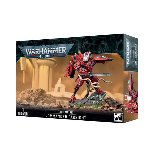 Warhammer 40,000 Tau Commander Weitsicht Modell Deutsch