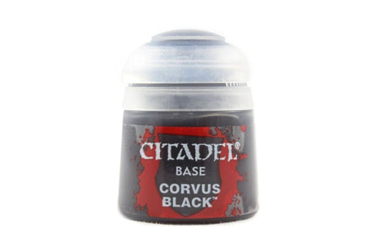 Citadel Base Corvus Black 12ml Warhammer 40,000