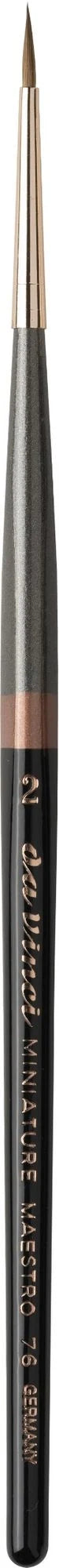 da Vinci Miniature Maestro Pinsel rund kurz und spitz Größe 2 Serie 76