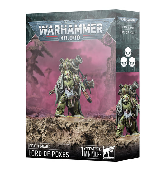 Death Guard: Fürst der Pocken – Verderbter Anführer der Seuchengarde als Spezialfigur für Warhammer 40.000