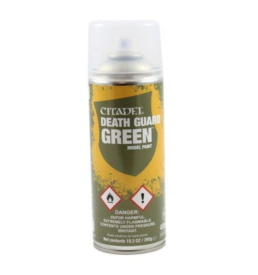 Death Guard Green Grundierungsspray für Warhammer 40000 Miniaturen