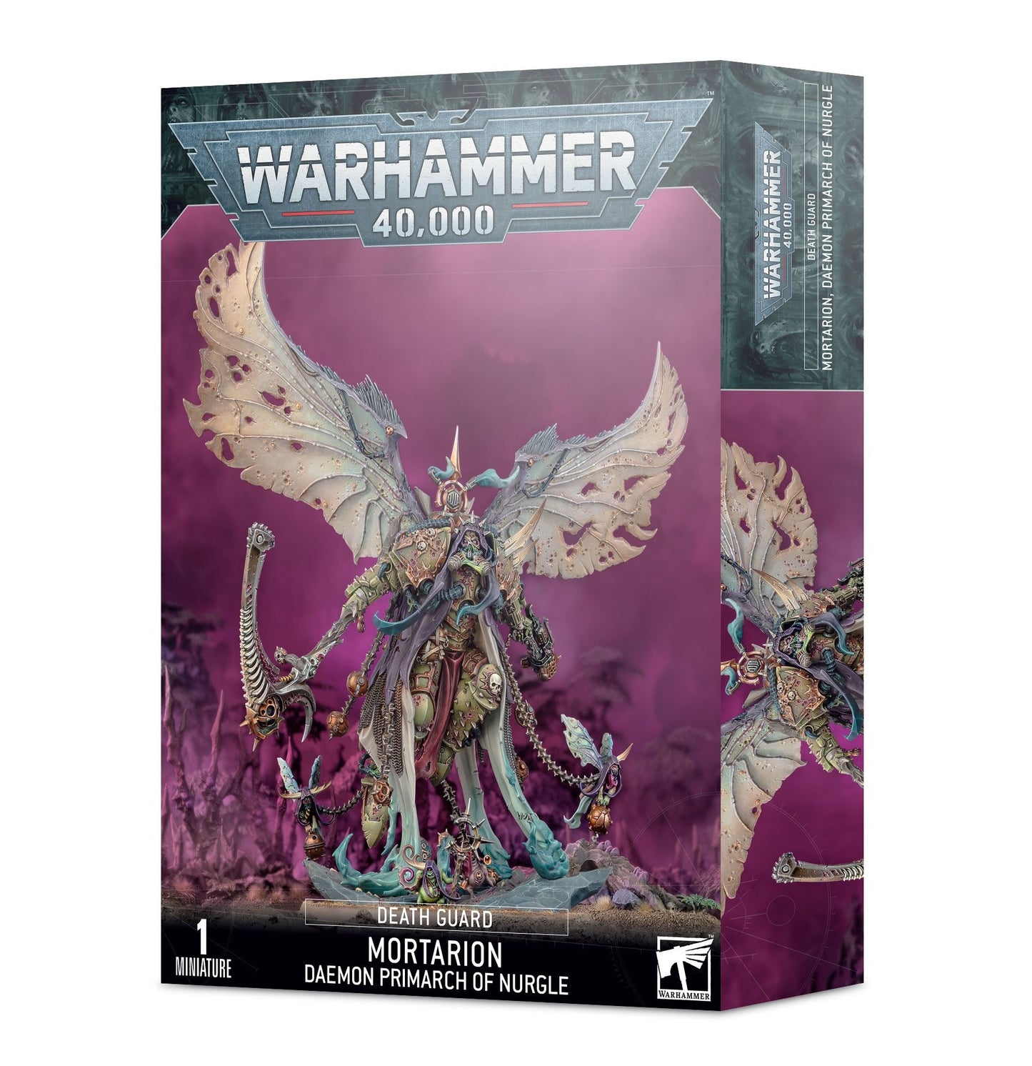 Death Guard Primarch Mortarion Modell Warhammer 40000 Deutsch