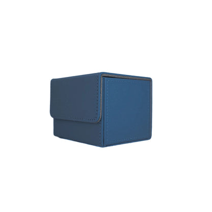 DiceWyrm magnetische Deckbox für 100 doppelt gesleevte Karten – Blau