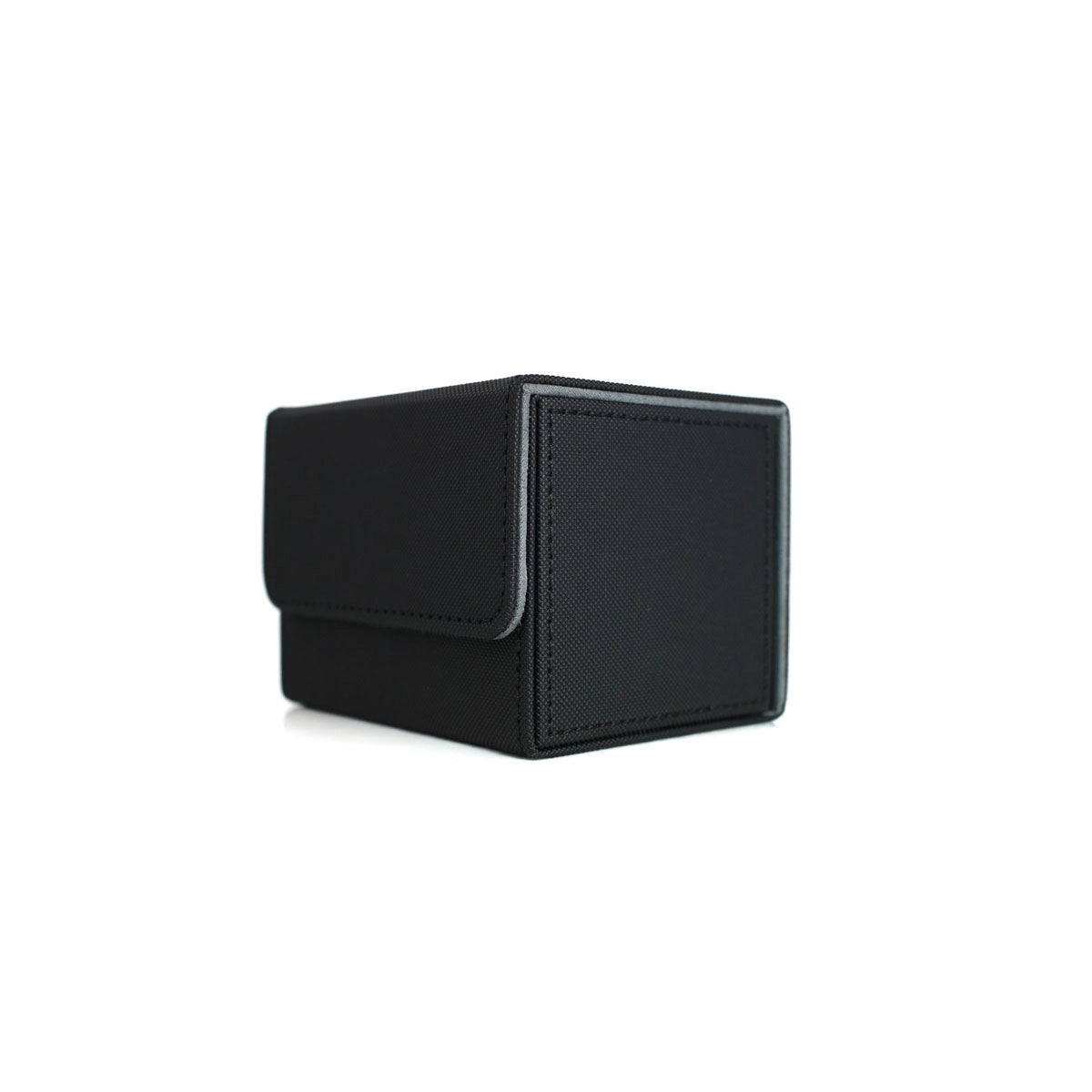 DiceWyrm magnetische Deckbox für 100 doppelt gesleevte Karten – Schwarz