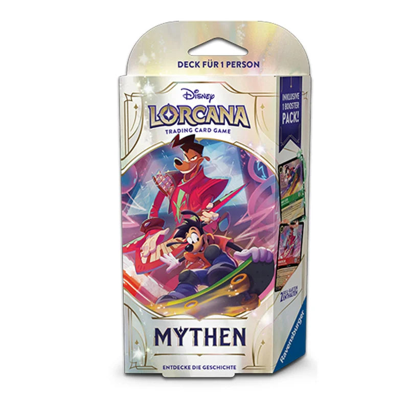 Disney Lorcana TCG - Mythen Starter Deck - Deutsch - Smaragd, Rubin