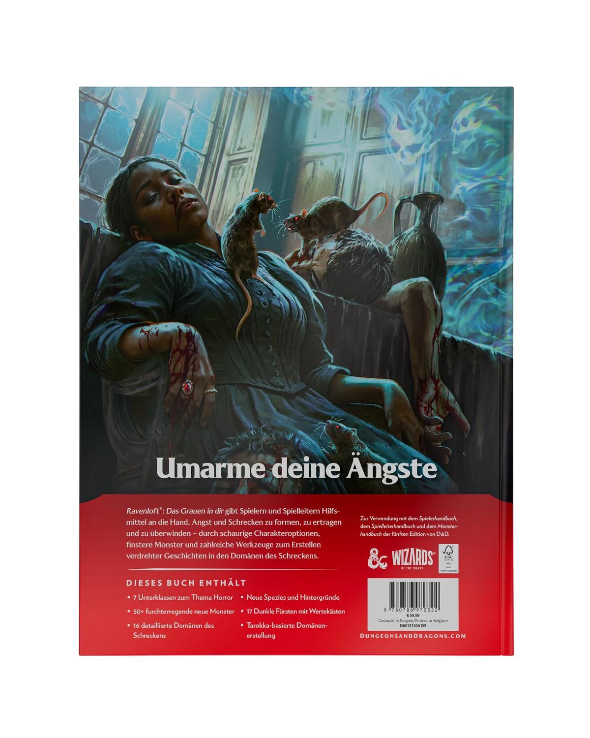 D&D - Ravenloft: Das Grauen in Dir Hard Cover - DE