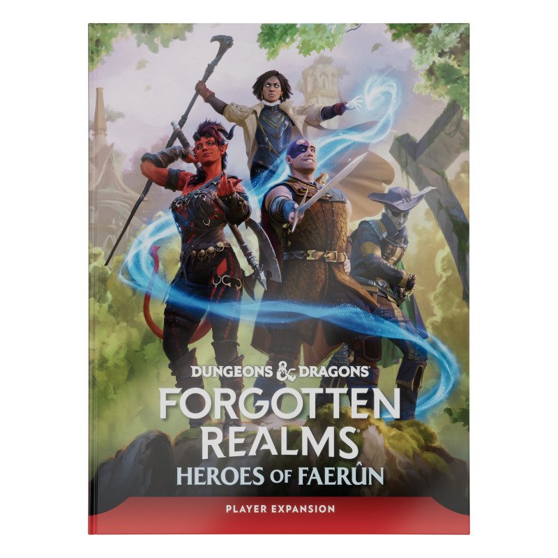 D&D Forgotten Realms: Heroes of Faerûn Player's Guide – Hardcover (EN)