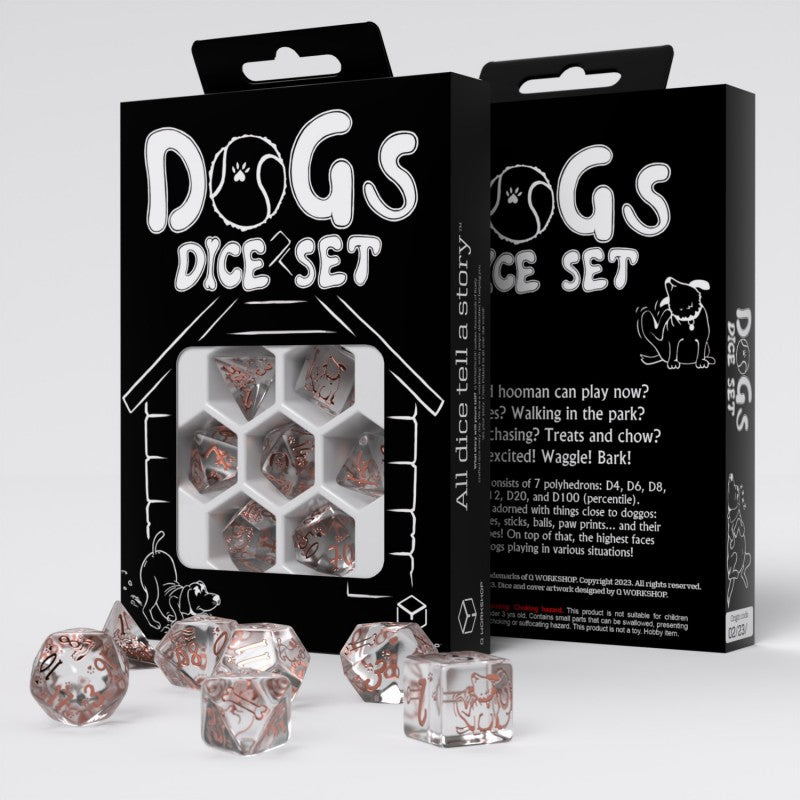 Dogs Dice Set: Bubbles Würfel