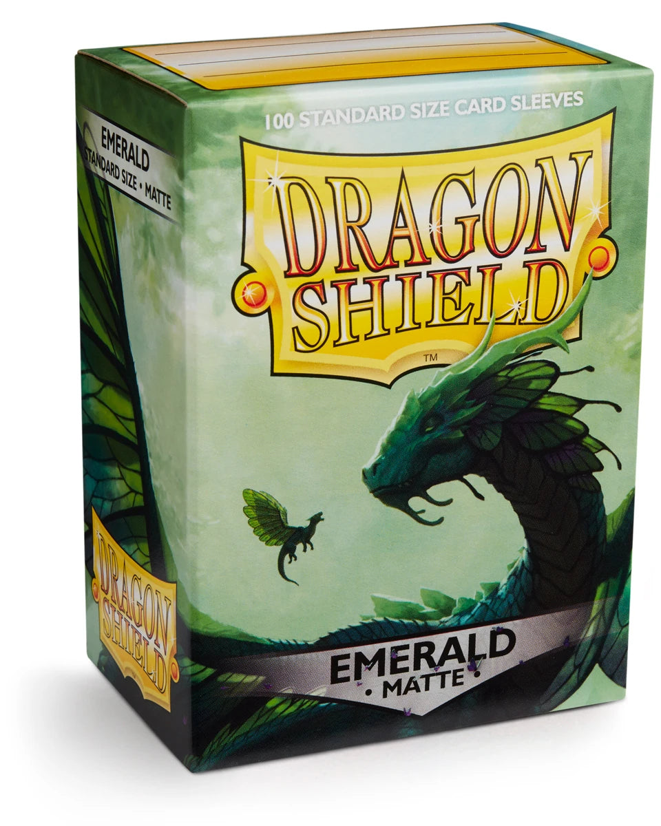 DS - Standard Sleeves: Emerald [Matte] (100 Sleeves)