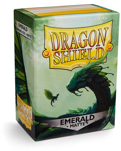 DS - Standard Sleeves: Emerald [Matte] (100 Sleeves)