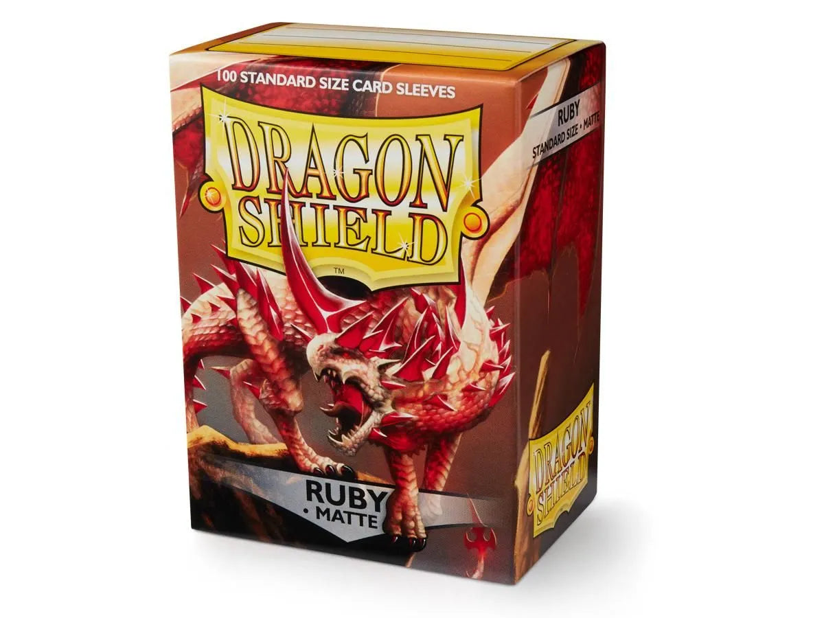 Dragon Shield Matte Sleeves Ruby 100er