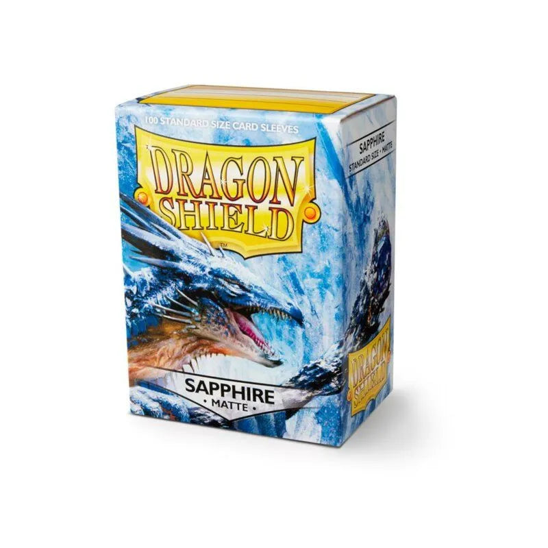 Dragon Shield Matte Sleeves Sapphire 100er