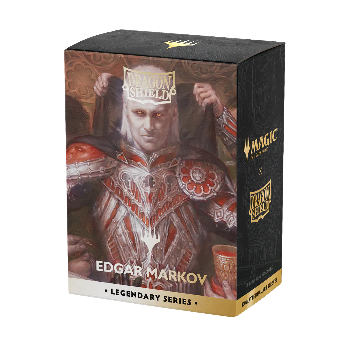 DS - Standard Licensed Dual Art Sleeves: MtG: Legendary Series - Edgar Markov [Matte] (100 Sleeves)