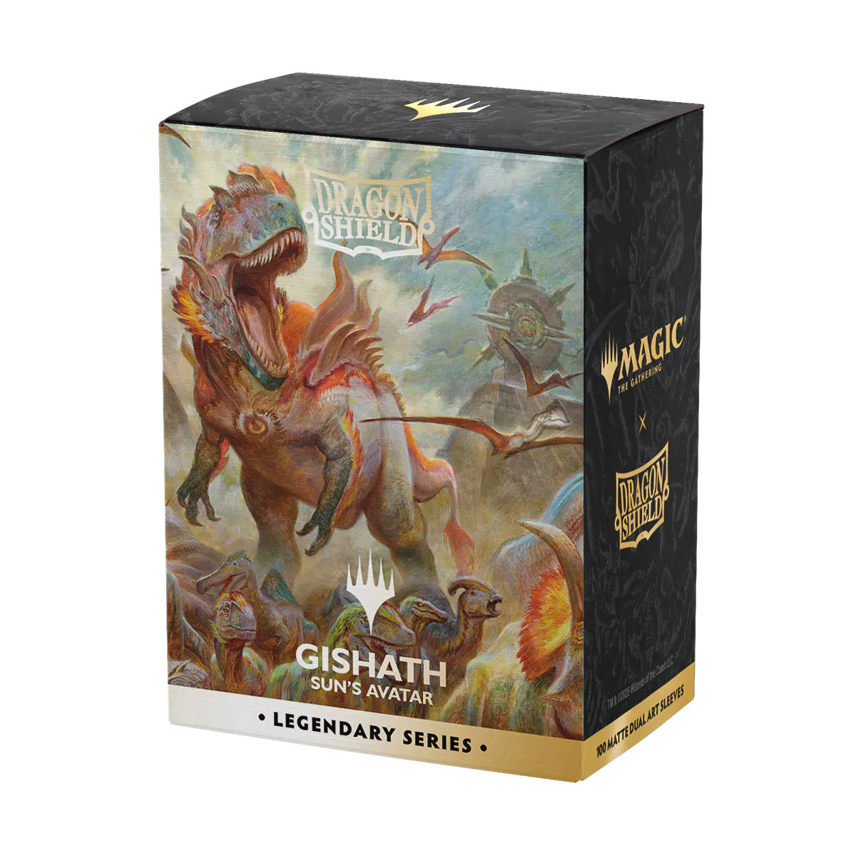 DS - Standard Licensed Dual Art Sleeves: MtG: Legendary Series - Gishath, Sun´s Avatar [Matte] (100 Sleeves)