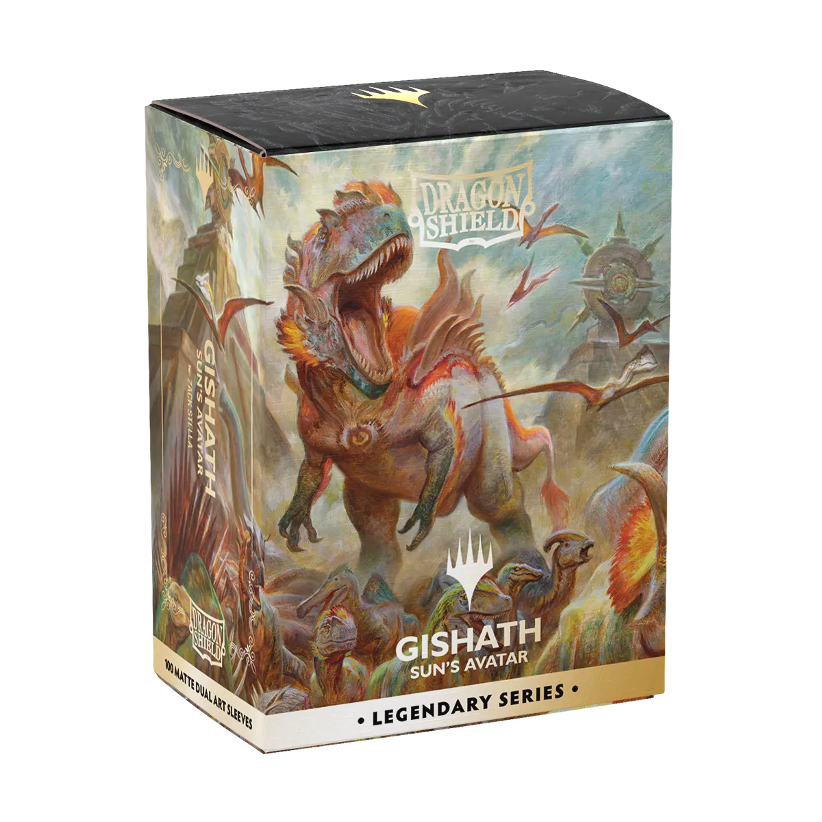 DS - Standard Licensed Dual Art Sleeves: MtG: Legendary Series - Gishath, Sun´s Avatar [Matte] (100 Sleeves)