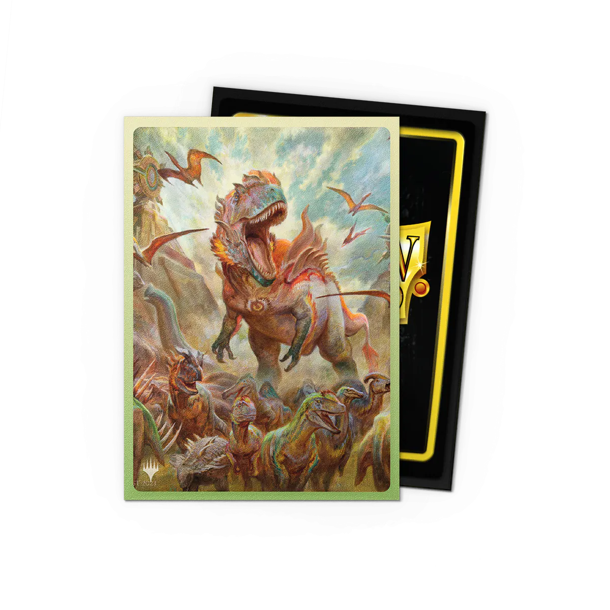 DS - Standard Licensed Dual Art Sleeves: MtG: Legendary Series - Gishath, Sun´s Avatar [Matte] (100 Sleeves)