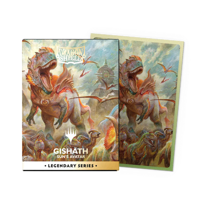 DS - Standard Licensed Dual Art Sleeves: MtG: Legendary Series - Gishath, Sun´s Avatar [Matte] (100 Sleeves)