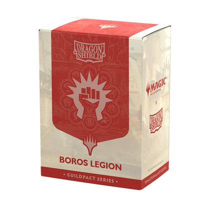 Dragon Shield – MtG The Guildpact series: Boros Legion Matte Dual Art Sleeves (100 Kartenhüllen)