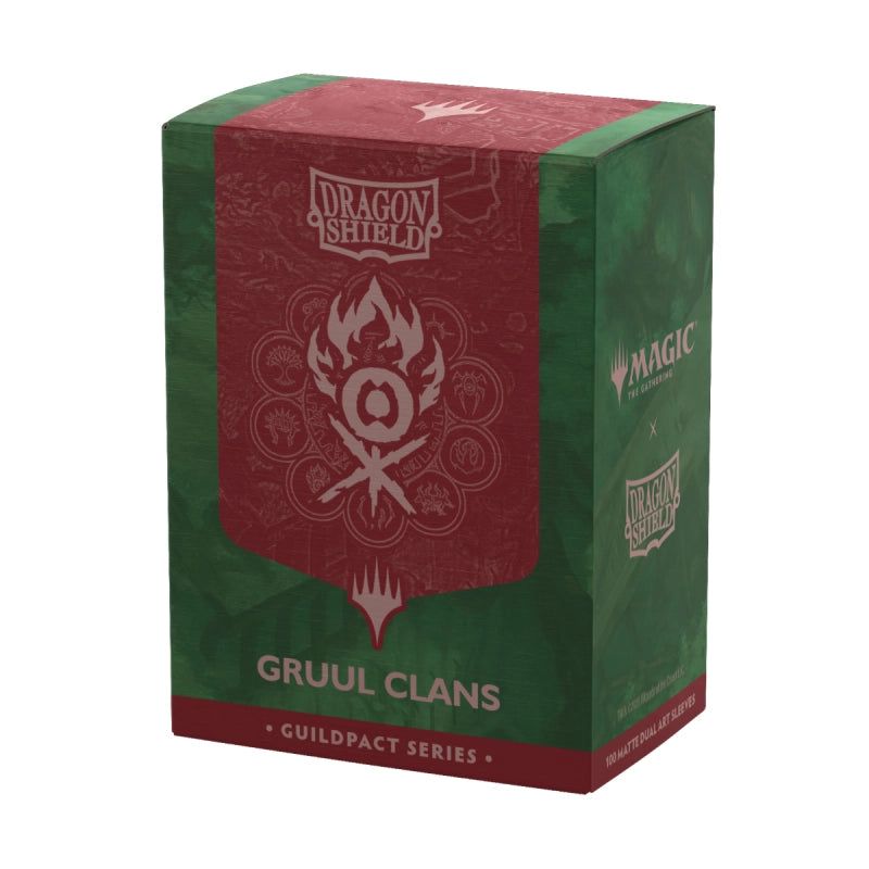 Dragon Shield – MtG The Guildpact series: Gruul Clans Matte Dual Art Sleeves (100 Kartenhüllen)