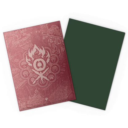 Dragon Shield – MtG The Guildpact series: Gruul Clans Matte Dual Art Sleeves (100 Kartenhüllen)