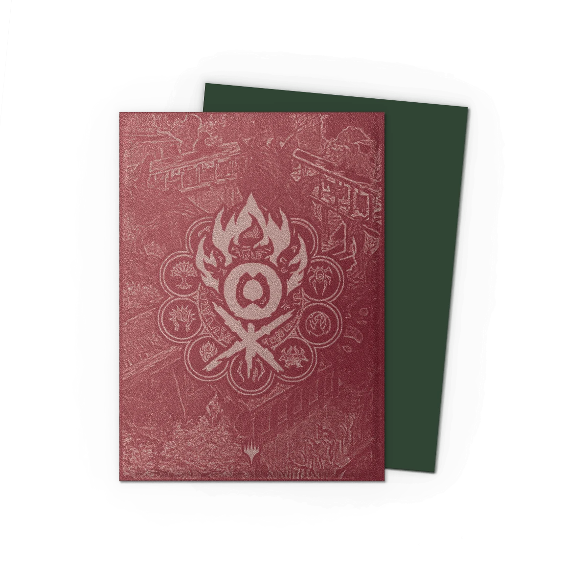 Dragon Shield – MtG The Guildpact series: Gruul Clans Matte Dual Art Sleeves (100 Kartenhüllen)