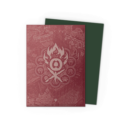 Dragon Shield – MtG The Guildpact series: Gruul Clans Matte Dual Art Sleeves (100 Kartenhüllen)